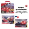 Cardinal – 6035603 Large Metal Case 3 Cars 2 Puzzles