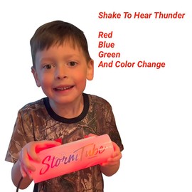 OFG Products Musical Storm Tube Instrument for Teens and Adults - See the Lightning and Feel the Thunder with the Storm Tube! Motion Activated with 4 Color Modes