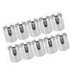 10Pcs Cross Cable Clamp Stainless Steel Wire Railing Clamp Fastener