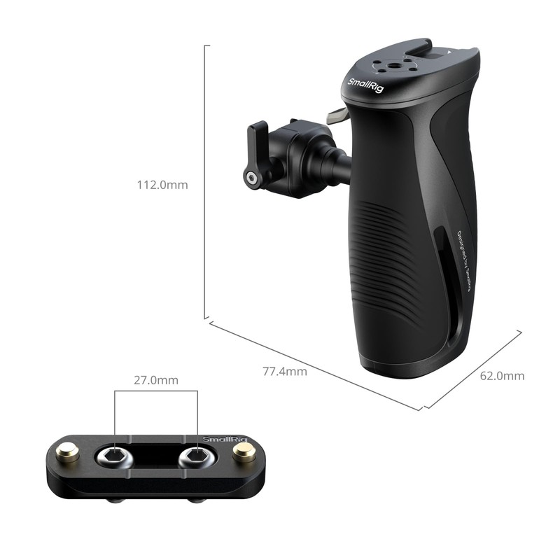 SmallRig 5160 Swivel Side Handle with NATO Clamps