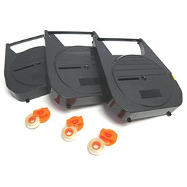 Swintec Typewriter Model 7003 Combo Pack of 3 Ribbns & 3 Correction Tapes
