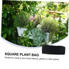 NOLITOY 2pcs Grow Bag Fabric Vegetable Grow Pot Bags Rectangular