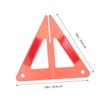 ULTECHNOVO 1 Set Safety Reflective Emergency Triangle Sturdy Car Road
