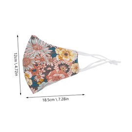 Vaguelly 1 Set Lovely Headwrap and Mask Adorable Headband for Spring Comfortable Lightweight Skin Friendly Hairband for Spa Exercise and Daily Wear