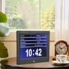 XCLT-808 8 Inch Desktop Electronic Clock Calendar Alarm Digital Photo