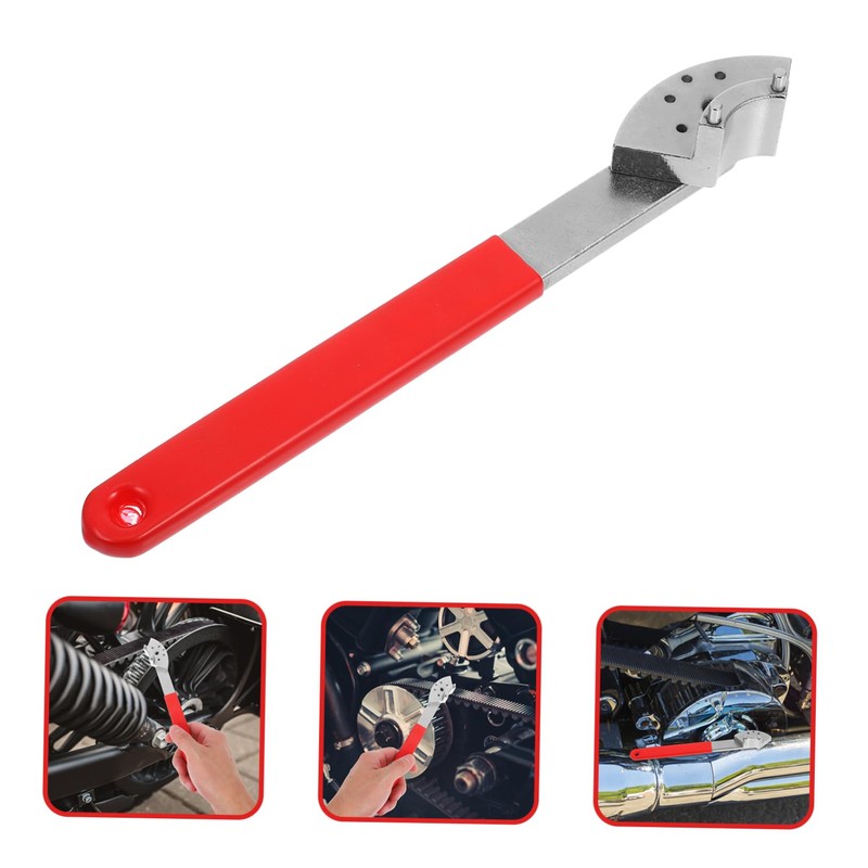 Tofficu Adjustable Belt Tensioner Tool Portable Idler Wrench for Precision