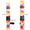 XiOiOiX Luggage Straps, TSA Approved, Easy Pack, Organized, Sunflower