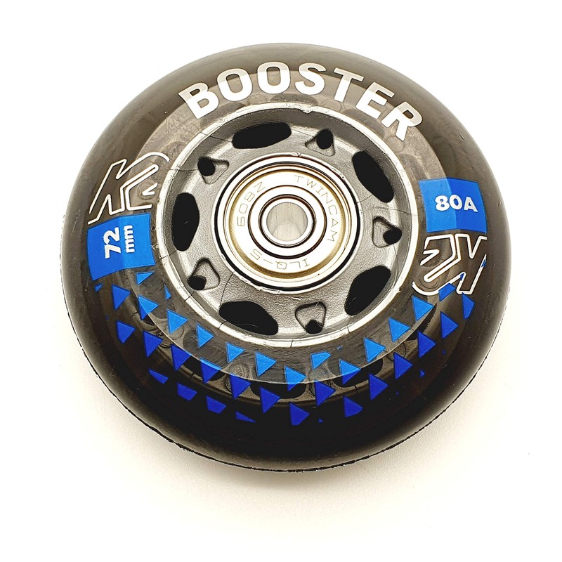K2 Booster Skate Wheels 8 Pieces 72 mm/80A + ILQ5