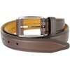 Mens Lejon Dress Belt-The Ambassador Full Grain Genuine Calfskin Leather