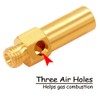 Uenede 10PCS Brass Burner Jet Nozzle for Cast Iron Burner