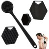 Set de Cepillos Corporales de Silicona 4 Piezas SQL-160 Negro