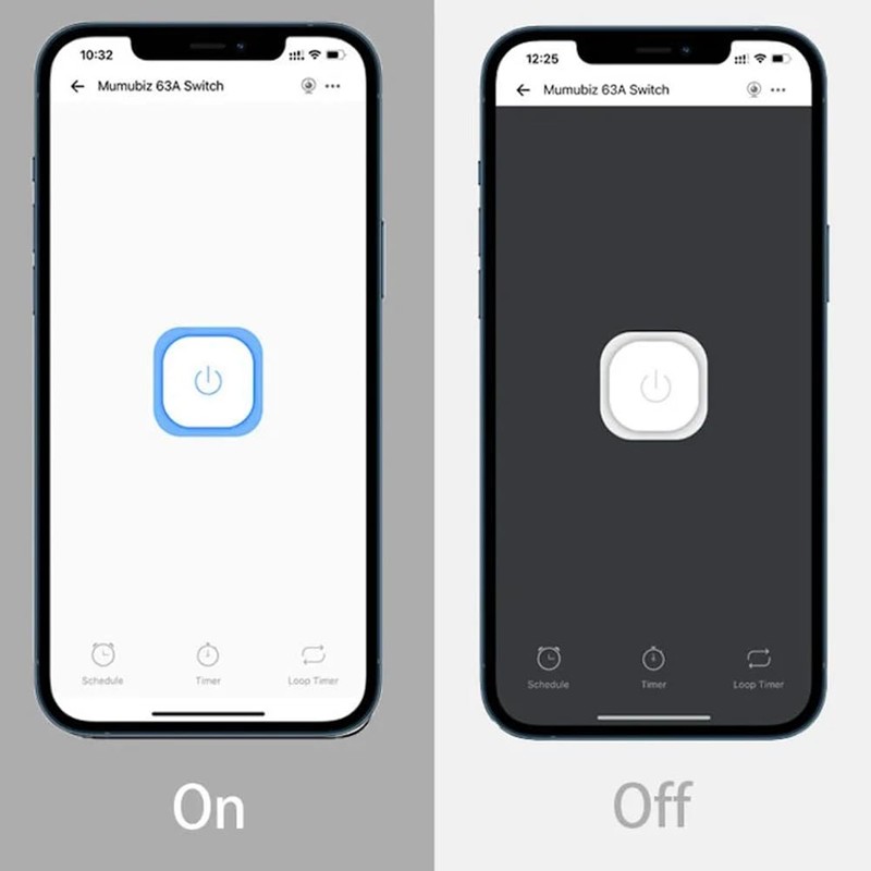 Snblzhef 63A Smart Switch Relay APP Remote Control Timer Din