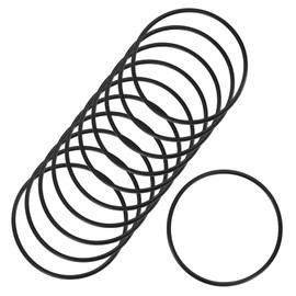 M METERXITY 20-Piece Nitrile Rubber O-ring, 1.8 in (45 mm) Inner Diameter, 1.9 in (47 mm) Outer Diameter, 0.08 in (2 mm) Width, Metric Sealing Washer Gasket for Automotive Machinery/Water/Faucet/Air