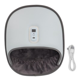 Heated Foot Warmers Fleece Soft 3 Temperature Adjustable USB Electric Foot Heating Pad for Winter Office Use Dark Blue