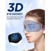 Bluetooth Sleep Mask with Headphones, 3D Bluetooth Eye Mask for