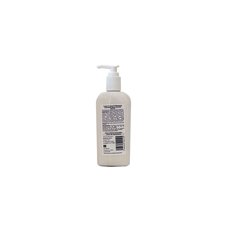 Crema Hidratante Humectante Cara Manos Cuerpo Calendula Karite Neem Natural