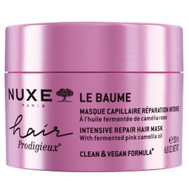 Nuxe Hair Prodigieux Intensive Repair Hair Mask with Fermented Pink Camellia Oil for Dry or Damaged Hair. Vegan & Silicone-Free, 6.8 fl oz