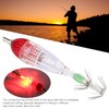 Luminous Squid Jig Hooks Red Light Colour LED Fishing Lure