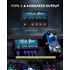 Caline Guitar Pedal Power Supply,9V 500ma Pedal Board Power Supply,