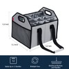LUILANC Bottle Wine Carrier Collapsible 12 Bottle Storage Box Reusable