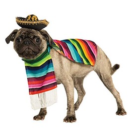 Rubie's Pet Costume, Medium, Mexican Serape