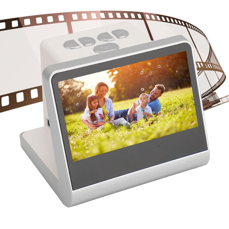 Film Scanner to Digital HD 5in LCD Screen 16G Memory