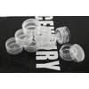Olive-G Cream Case, Cosmetics, Cream, Refill, Transparent, Portable, Travel, Beads,