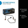 TRQ 2 Piece Set O2 Oxygen Sensor Compatible with 2013-2017