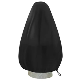 Fountain Cover,Snowproof Outdoor Garden Bird Bath Cover with Drawstring 420D Oxford Protective Waterproof Winter Fountain Covers 36 x 42Inch