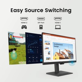 BenQ GW2790T Computer Monitor 27" 100Hz FHD 1920x1080p | IPS | Eye-Care Tech | Low Blue Light | Anti-Glare | Adaptive Brightness | Height and Tilt Adjustable | Built-in Speakers | DisplayPort | HDMI