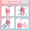 Set Ice Roller Y Gua Sha Vanalia Para Rostro, Ojos