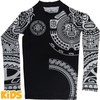 Hardcore Training Kids Rash Guard Compression Base Layer Tights No