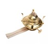 Mason Brass Plated Oil Burner Replacement for Antique Kerosene Lamps