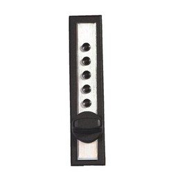 Kaba C9602-26D-41 Cabinet Lock Wood Endthrw Sl Us26D, Satin Chrome