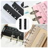 Pack of 4 Bookmark Ruler, A5 Page Marker Ruler, Folder,