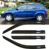 4pcs Original Shatterproof Sun Rain Guards Shield Side Winow Wind