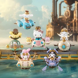 TOP TOY Sanrio Characters Steampunk Series [1 Piece] Plush Toy Blind Box Figure Soft Vinyl PVC Premium Toy Birthday Present for Chromi Character Collectors