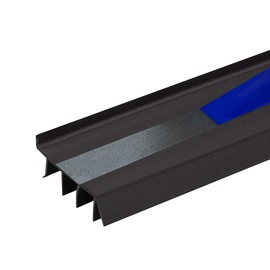 3 FT Brown Vinyl Door Bottom Seal – Self-Adhesive Door Bottom & Draft Guard for 1 3/4" to 2" Thick Doors | All-Season Protection by Randall Manufacturing Co., Inc