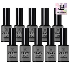Gracia Crazy Top Gel Standard 10 Pieces Self Gel Nail / 그라시아 크레이지 탑젤 스탠다드 10개입 셀프젤네일