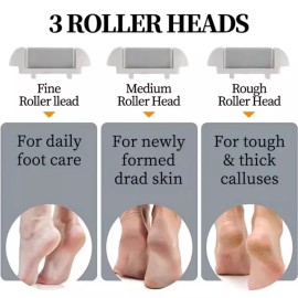 Unbranded Electric Care Pedicure Foot File Hard Dead Skin Callus Remover Foot Grinder Kit