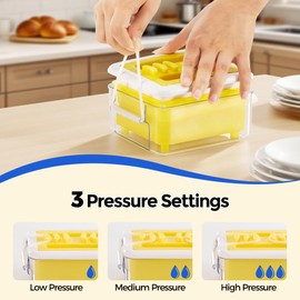 Tofu Press - Tofu Press Dishwasher Safe for Easily Pressing Out Water from Organic Silken Soft Tofu and Extra Firm Tofu - BPA Free