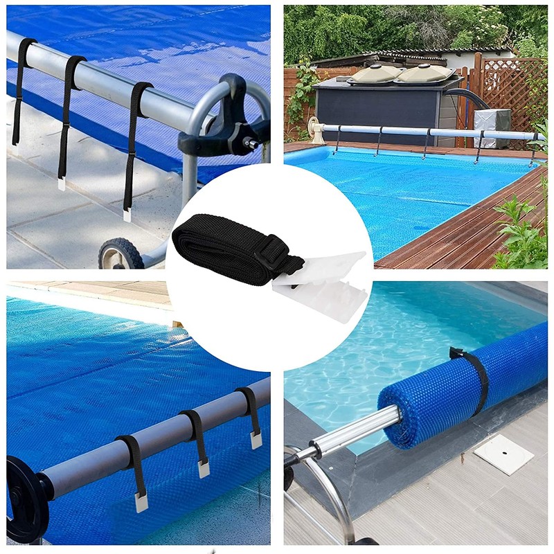 Poweka Solar Cover Fixing Kit for Swimming Pool Universal Swimming