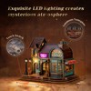 FUNPOLA LED 3D Wood Puzzle - Magic Bookshop Building Model