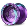 2pcs Competitive Yoyo Aluminum Alloy Yoyo Ball with Strings and