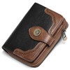 SENDEFN Small Womens Wallet Leather RFID Blocking with Multiple Card