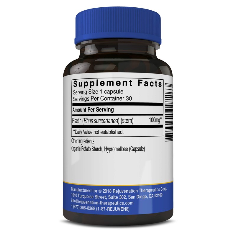 Rejuvenation Therapeutics Rejuvenation Therapeutics Vitamin K2 + Fisetin Value Pack