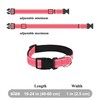 Reflective Dog Collar Nylon Collar Adjustable Pet Collar with Quick