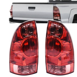 labwork Halogen Tail Light Lamp Assembly Right and Left Side Rear Tail Brake Lamp Replacement for Toyota Tacoma 2005-2015