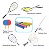 AIMALL 4/8 PCS Anti-Slip Tennis Badminton Squash Racquet Over Grip