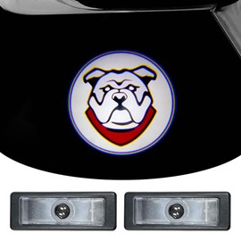 akarin 2Pcs Door Lights Logo for Mi ni r55 r56 r57 r58 r59 r60 r51 f54 f56 f55 f57 f60 f65 u25 Puddle Lights Car Door Logo Lights Projector Courtesy LED Ghost Shadow Lamps Accessories (bulldog)